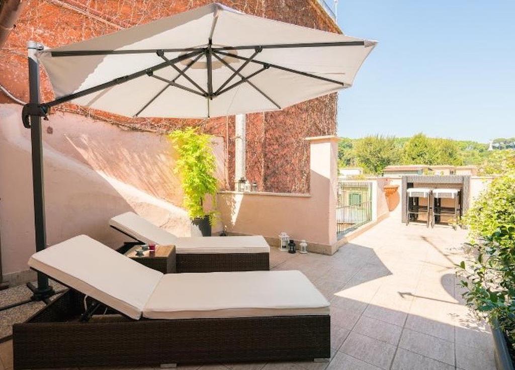 Garibaldi Roof Garden Apartment Rome Bagian luar foto
